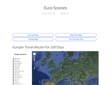 Tablet Screenshot of euroscenes.com